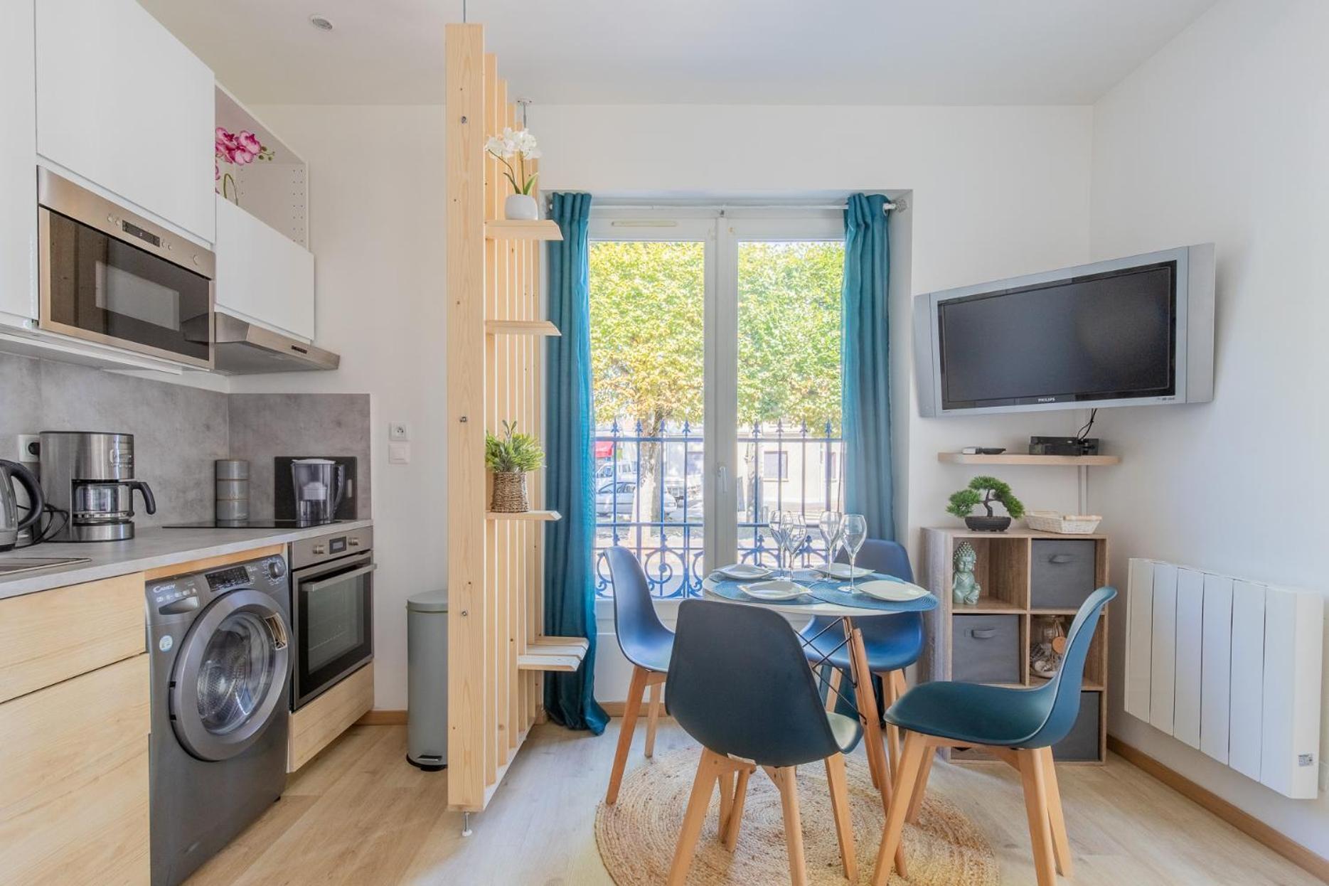 Appartement Cosy ,Wifi ,Gare "Le Refuge Du Lac" ヴィニュー・シュル・セーヌ エクステリア 写真